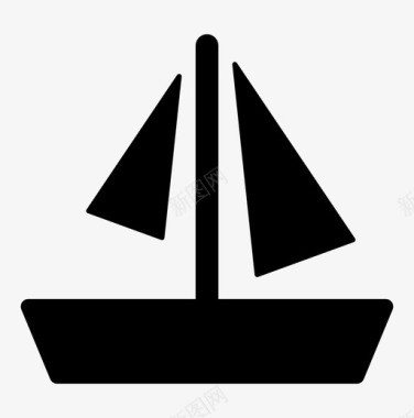 船航海帆图标