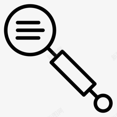 关键词分析数字营销图标