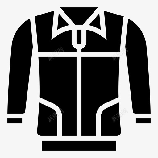 运动服运动员衣服svg_新图网 https://ixintu.com 运动服 运动员 衣服 服装 夹克 合身 标志