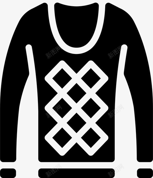 套头衫冬装8填充svg_新图网 https://ixintu.com 套头 冬装 填充