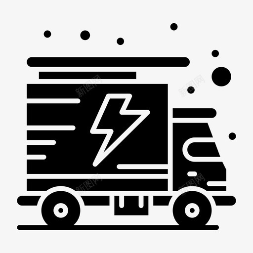 能源包装卡车svg_新图网 https://ixintu.com 能源 包装 卡车 电子产品 立体 字形