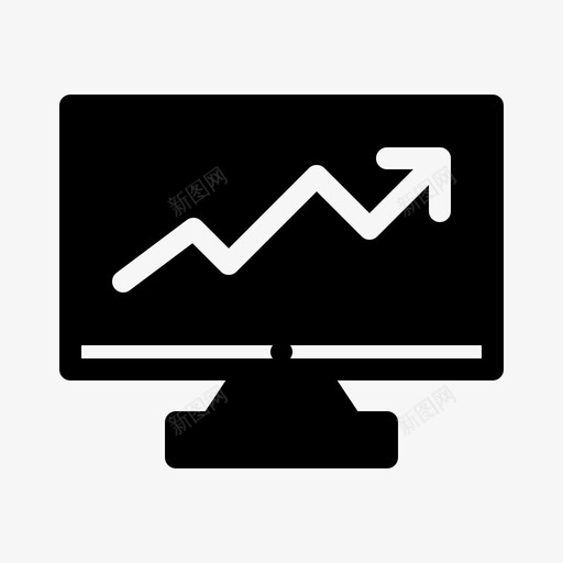 演示文稿在线业务字形svg_新图网 https://ixintu.com 演示 文稿 在线 业务 字形