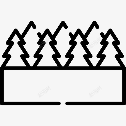 森林自然162线性svg_新图网 https://ixintu.com 森林 自然 线性