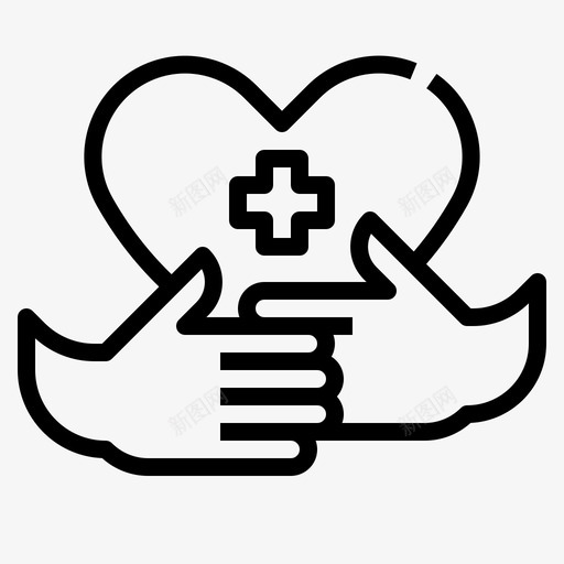 心脏健康保险2直系svg_新图网 https://ixintu.com 心脏 健康保险 直系