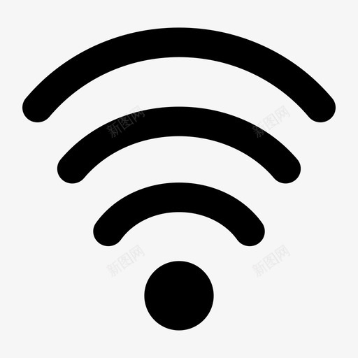 WiFi定位svg_新图网 https://ixintu.com WiFi 定位