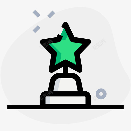 星星奖励48圆形形状svg_新图网 https://ixintu.com 星星 奖励 圆形 形状