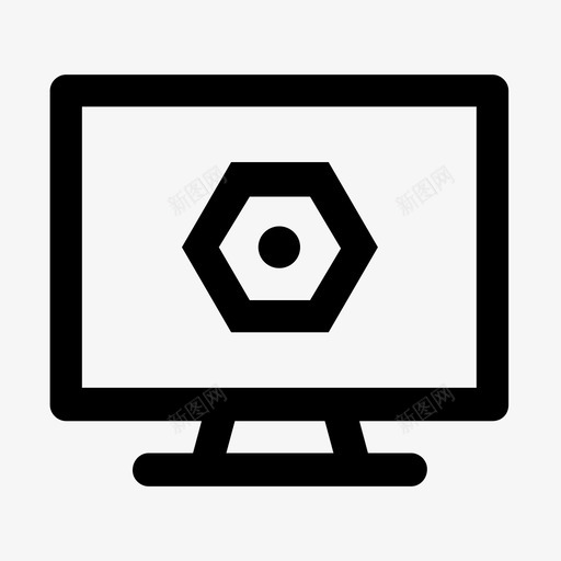 系统管理svg_新图网 https://ixintu.com 系统管理 线性 单色 简约 精美 商务
