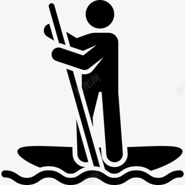 桨板水上运动13填充图标