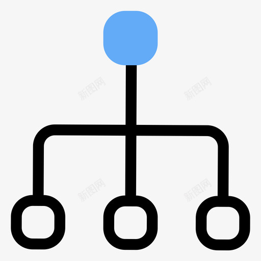 组织结构图svg_新图网 https://ixintu.com 组织 组织结构 结构图