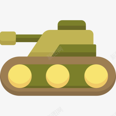 坦克军用88扁平图标