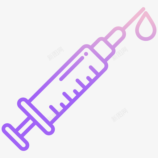 注射病毒163轮廓梯度svg_新图网 https://ixintu.com 注射 病毒 轮廓 梯度