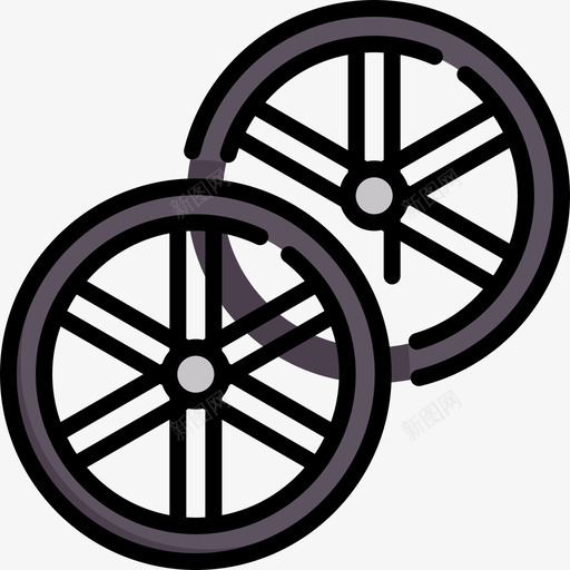 轮胎自行车比赛21线型颜色svg_新图网 https://ixintu.com 轮胎 自行车 比赛 线型 颜色