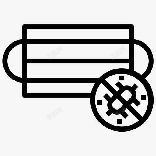 医用面罩病毒传播62线性svg_新图网 https://ixintu.com 医用 面罩 病毒 传播 线性