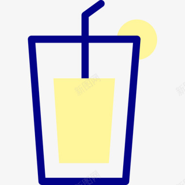 柠檬水164岁生日原色图标