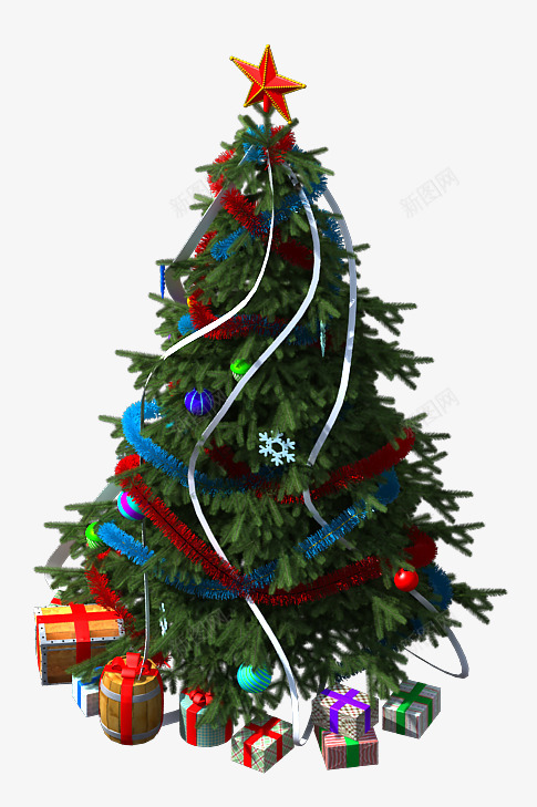 植物圣诞树合成png免抠素材_新图网 https://ixintu.com 植物 圣诞树 合成
