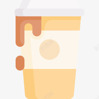 咖啡平面设计185扁平图标
