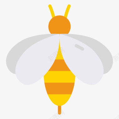 蜜蜂农业76平坦图标