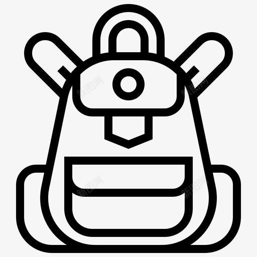 书包背包儿童svg_新图网 https://ixintu.com 书包 背包 儿童 旅行者 幼儿园 线路