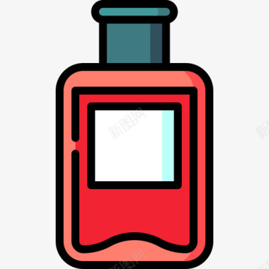 洗发水药物2线性颜色图标