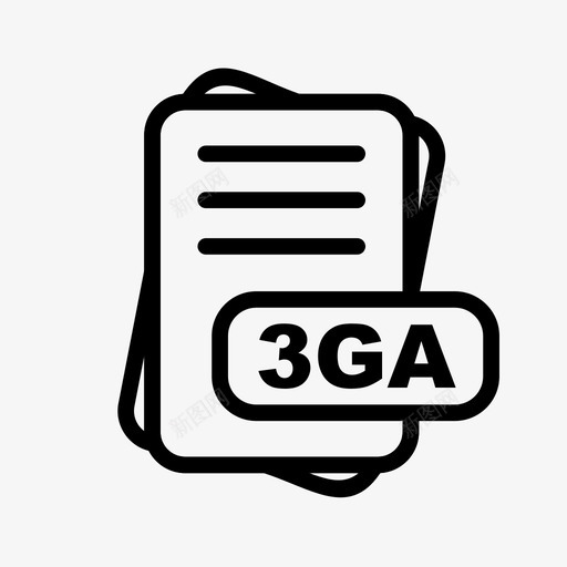 3ga文件扩展名文件格式文件类型集合图标包svg_新图网 https://ixintu.com 文件 3ga 扩展名 格式 类型 集合 图标