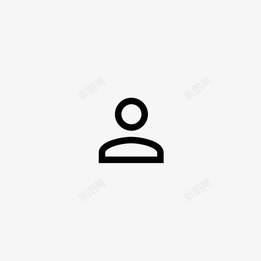 线性个人中心2svg_新图网 https://ixintu.com 线性 个人 中心