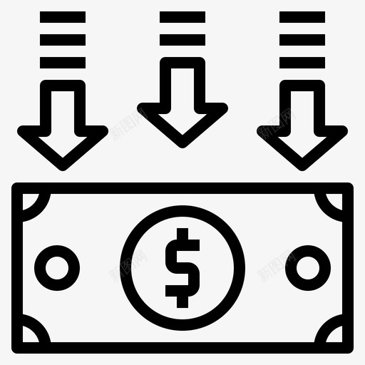 金钱行为4直系svg_新图网 https://ixintu.com 金钱 行为 直系