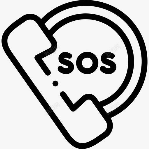 Sos冠状病毒预防3线性svg_新图网 https://ixintu.com Sos 冠状 病毒 预防 线性