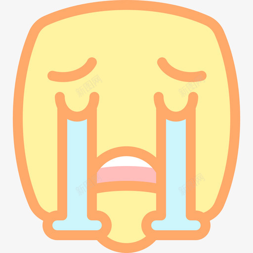 现在表情符号71线性颜色svg_新图网 https://ixintu.com 现在 表情 符号 线性 颜色