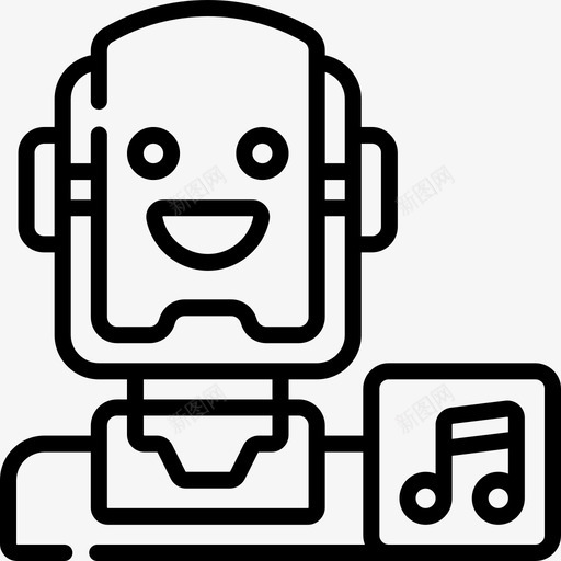 电子音乐电子音乐7线性音乐svg_新图网 https://ixintu.com 电子音乐 线性 音乐