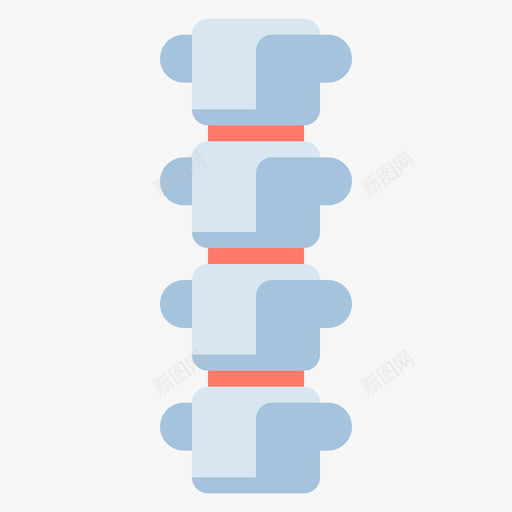 脊柱解剖学13扁平svg_新图网 https://ixintu.com 脊柱 解剖学 扁平