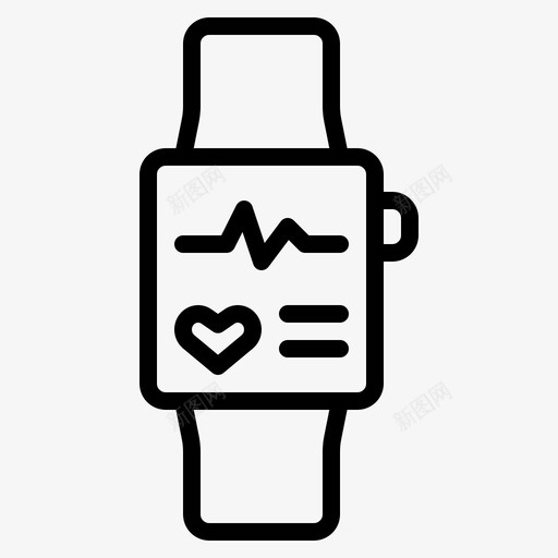 智能手表饮食与健身8概述svg_新图网 https://ixintu.com 智能 手表 饮食 健身 概述