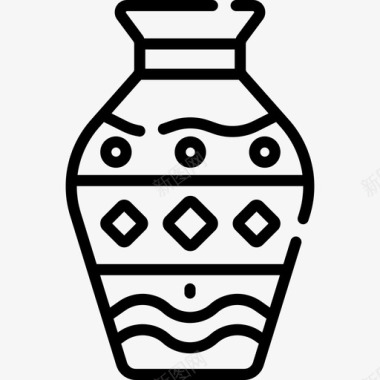 花瓶印度80直纹图标