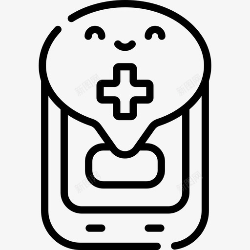 医疗应用程序医疗服务16线性svg_新图网 https://ixintu.com 医疗 应用程序 医疗服务 线性