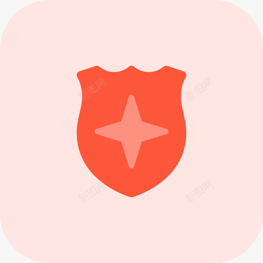 警察徽章20tritonesvg_新图网 https://ixintu.com 警察 徽章 tritone