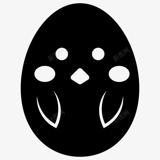 复活节彩蛋装饰蛋可食用svg_新图网 https://ixintu.com 复活节 彩蛋 装饰 可食用 蛋壳 复活 节日 字形 矢量 矢量图 图标