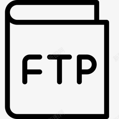 Ftp数据传输11线性图标