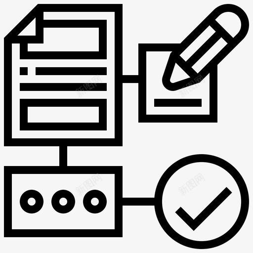 计划员图表文件svg_新图网 https://ixintu.com 计划员 图表 文件 程序 策略 项目管理