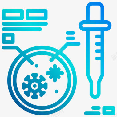 培养皿病毒122线性梯度图标