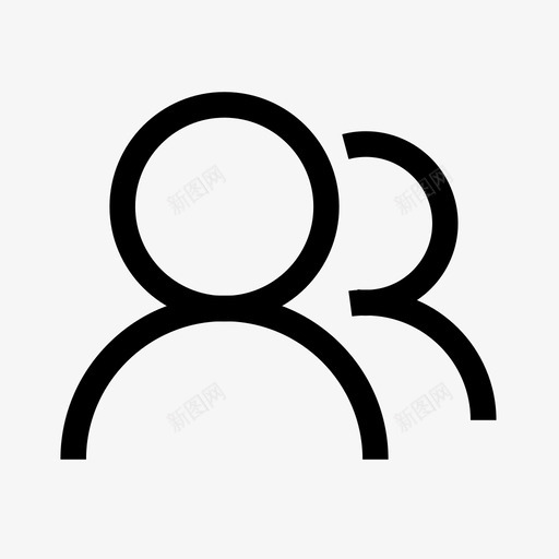 我的好友svg_新图网 https://ixintu.com 我的 好友