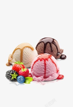 彩色色冰激凌冰激凌美味甜点其他壁纸色彩素材