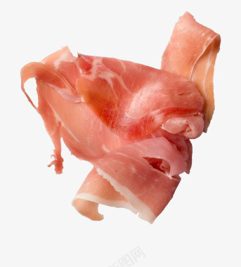 培根食材牛肉猪肉牛排火腿肉块肉片生肉透明图食物食材图标