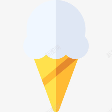 冰淇淋美国23无糖图标