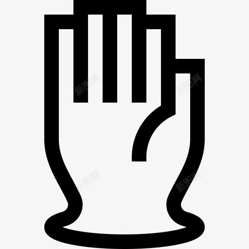 橡胶手套卫生和消毒线性svg_新图网 https://ixintu.com 橡胶 手套 卫生 消毒 线性