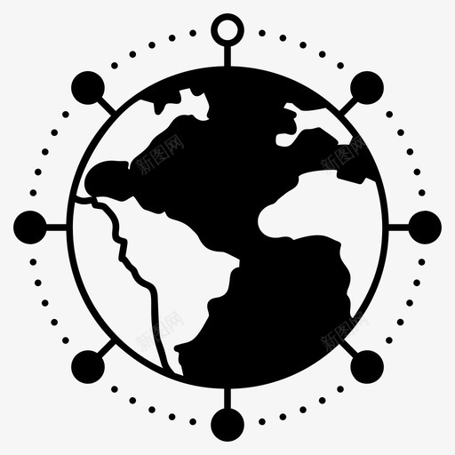 全球网络全球通信全球连接svg_新图网 https://ixintu.com 全球 全球网 网络 全球通 通信 连接 全球化 商业 金融 字形 矢量