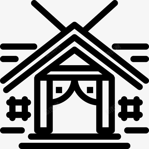 北海道神社日本旅游svg_新图网 https://ixintu.com 北海道 神社 日本 旅游 概况