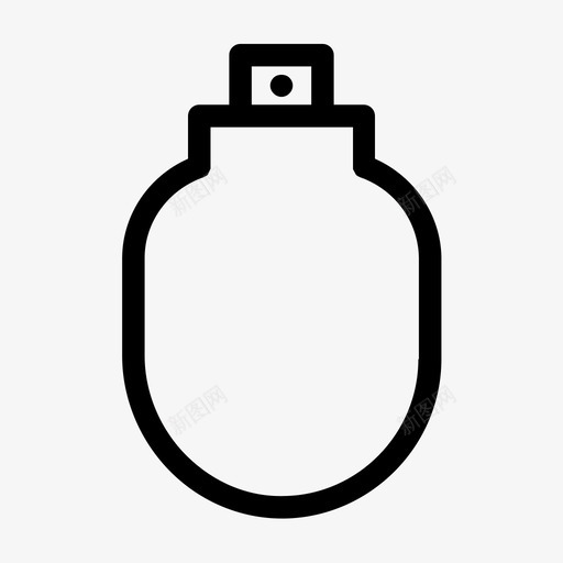 香水瓶子气味svg_新图网 https://ixintu.com 香水 瓶子 气味 化妆品 系列