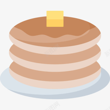 薄煎饼床和早餐39平的图标