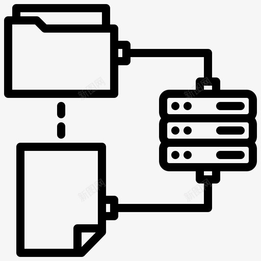 同步在家工作89线性svg_新图网 https://ixintu.com 同步 在家 工作 线性