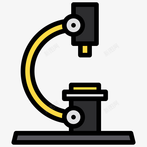 显微镜科学152线性颜色svg_新图网 https://ixintu.com 显微镜 科学 线性 颜色