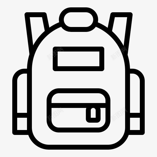 书包孩子背包课程svg_新图网 https://ixintu.com 书包 孩子 背包 课程 老师 学生